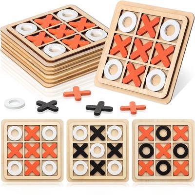 Tic Tac Toe Neformální bitevní desková hra Logická hra Dva proti rodinné interaktivní deskové hře