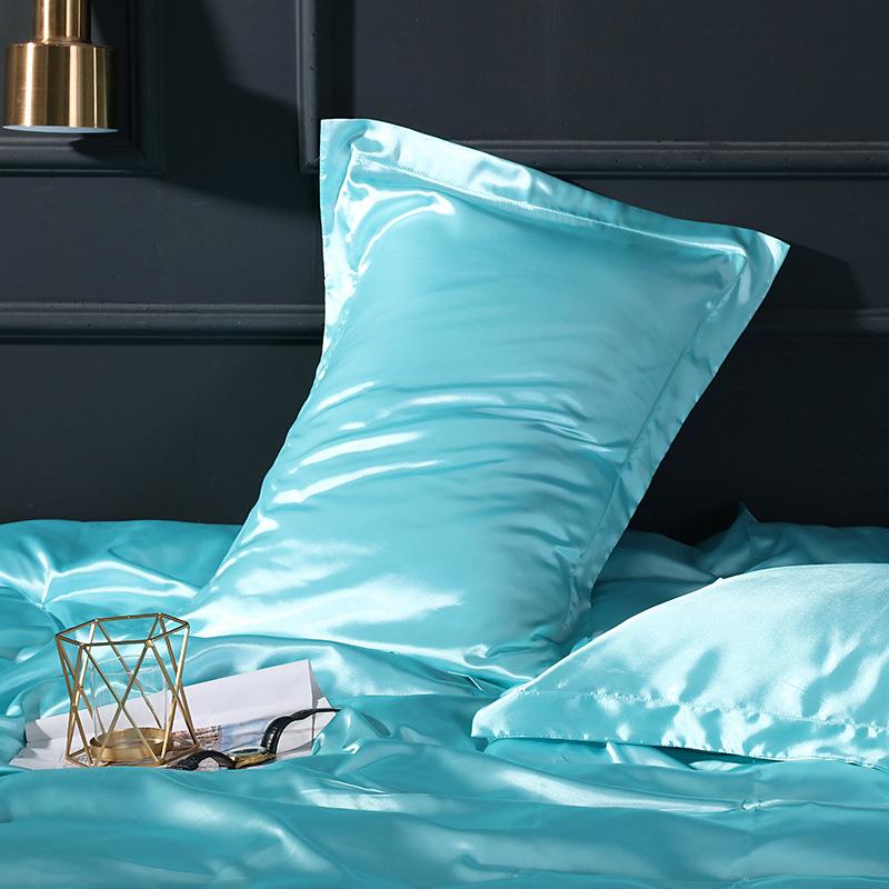 Charm Momme Anti-wrinkle Soft Protect Hair Skin Pillowcase Skin-friendly 48cm*74cm Silk Pillow Case PillowCase Luxury 100% Mulberry Silk For Bed