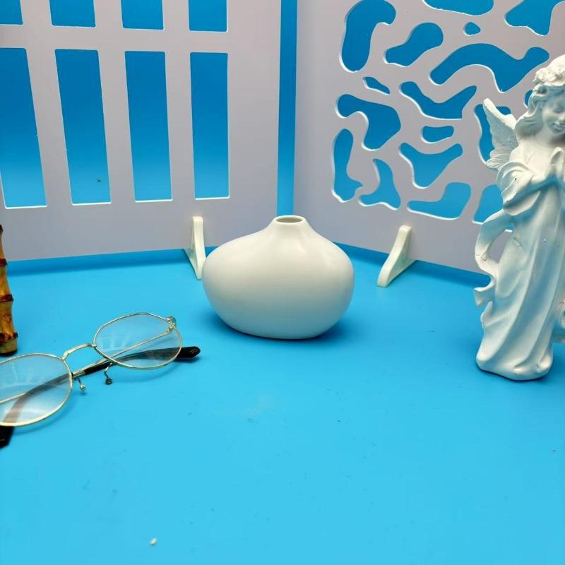 

Пластиковые украшения для экранаВазы Украшения Цветочные композиции и Декоративные элементы в прихожей Little white basin