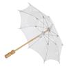 Lace Umbrella Wedding Bridal Parasol Umbrella for Photography Props Wedding SuppliesS White