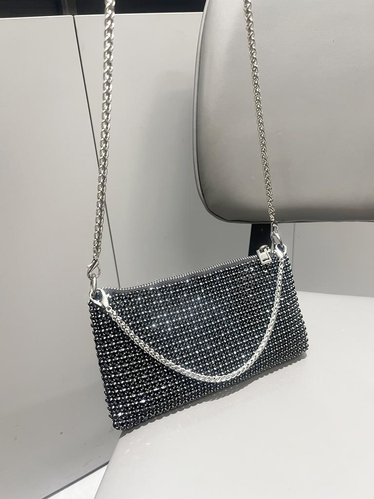 Luxury Designer Rhinestones Clutch Purse Bag for women handle bag Shoulder Bag Purse