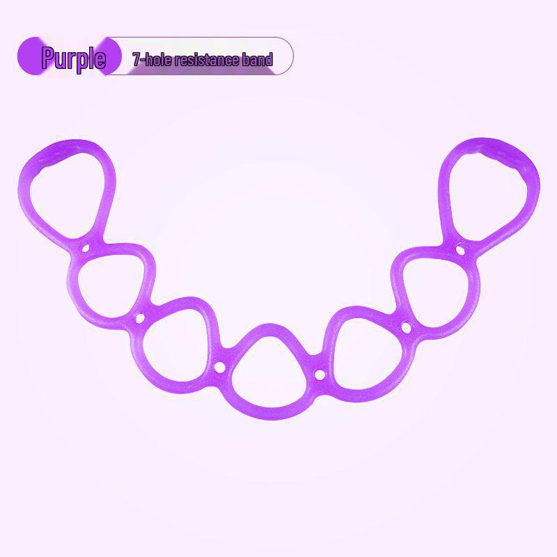 High-Elastic Yoga Jelly & Numbered Resistance Bands with Triangle Block for Fascia Release