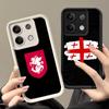 Phone Case for Xiaomi Redmi Note 15 14 13 Pro Plus Georgia Passport Flag Shell 12S 11 11S 11T 5G 14S Soft Silicone Funda