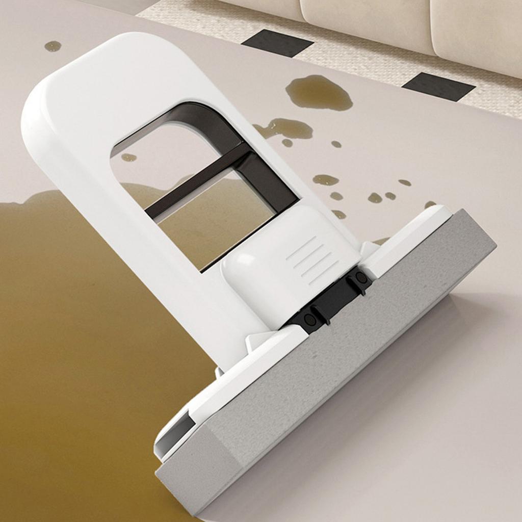 Compact Foldable Mini Desktop Mop For Quick Cleanup Absorbent PVA Sponge Safe On Glass And Mirror Handheld Cleaning Tool