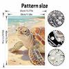 Pearl Painting Kit Sea Turtle Beach Ocean Theme DIY Handmade Home Decoration Painting