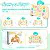 Upgraded Electronic Pop Light Quick Push Game Console Toys for Kids Adult Fidget Anti Stress Relief Toy Interactive Game Machine