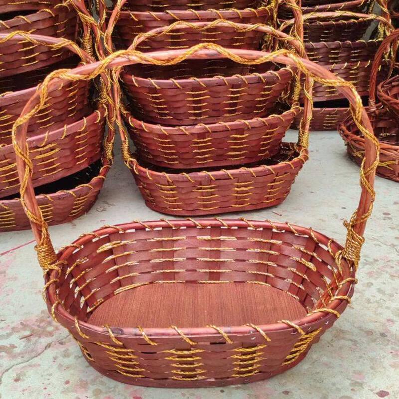 Hand-Woven Fruit & Snack Storage Basket