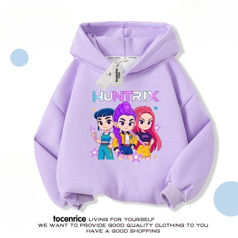 

Children s Fashion Witch Hunt Team Hoodies, Loose Long-sleeved Hoodies for Boys and Girls In Spring and Autumn 160