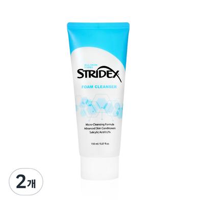 Stridex Foam Cleanser, 150ml, 2 Units
