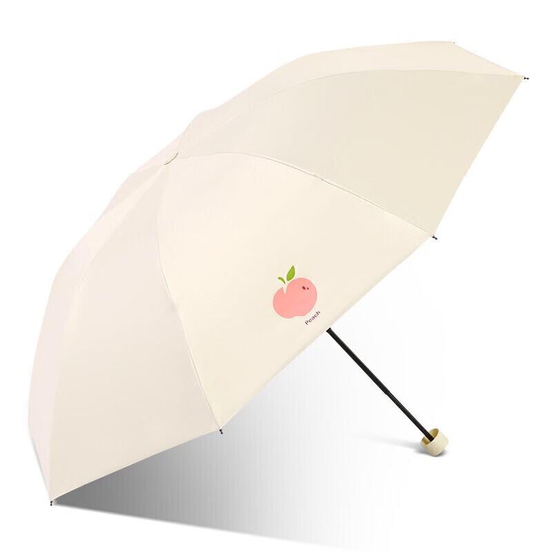 Heaven UV Protection Compact 3-Fold Sun/Rain Umbrella