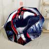 Spider-man Web Adventure Portable Automatic Umbrella Compact & Durable 8-Rib Design Foldable Design Perfect for Outdoor Adventures Fashionable
