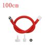 5 Holes Flexible Enema Bidet Tube Silicone Comfortable Nozzle Enema Attachment 50cm-100cm Hose Bathroom Accessories