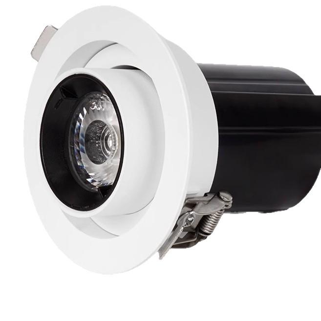 Retractable Adjustable COB Gooseneck Spotlight for Commercial and Retail Lighting