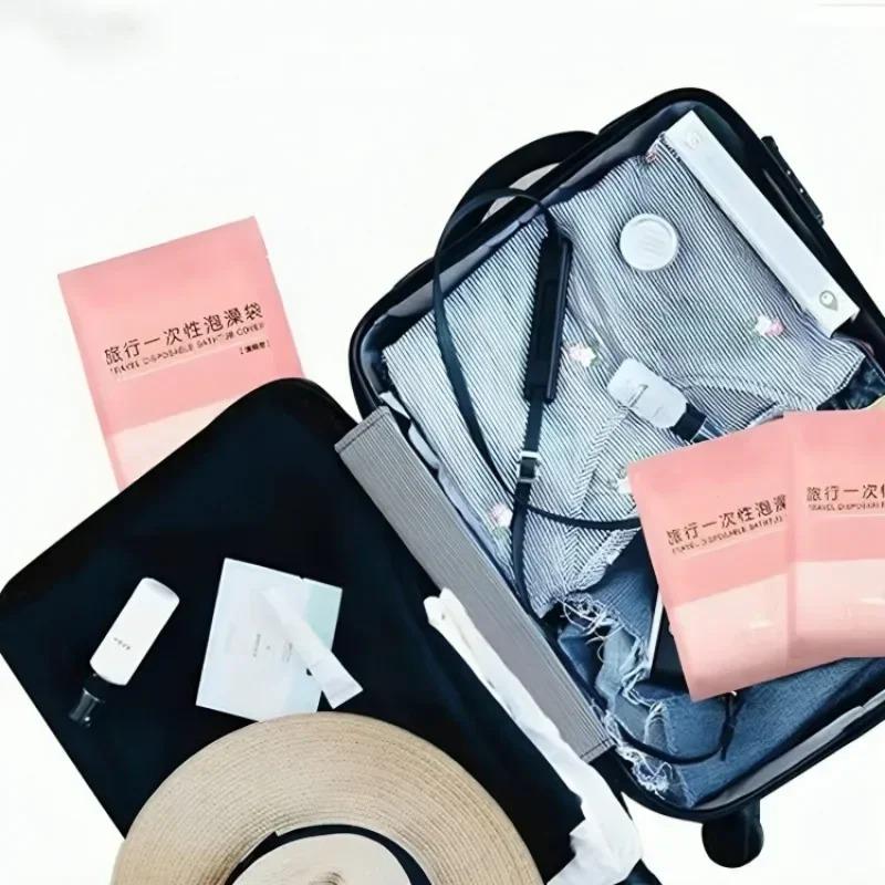 1/3/10PCS Disposable Bathtub Cover Portable Bathtub Liner Oversized Salon Home Travel Hotel Cleaning Anti Dirt Protective Film