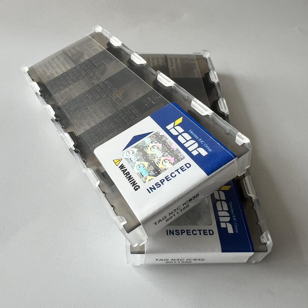 ISCAR / TAGN3C IC830 / Industrial indexable carbide inserts 10 Pcs