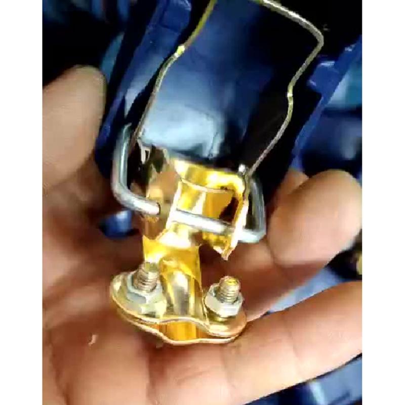 Battery Terminal Connector Positive Negative Car Top Post Clamp Connector Electrode Quick Release for RV Car Marine Ship