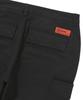 Syupeodeulai Label Cargo Jogger Pants Black Sdmlwap61Blk