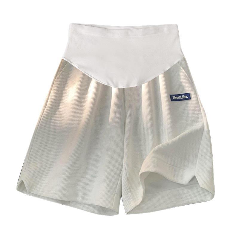 Maternity Summer Shorts: Casual, Breathable, Loose-Fit, Belly Support Sports Pants