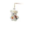 Cute Plush Bear Keychain Bag Charm Soft Stuffed Animal Doll Pendant Toy