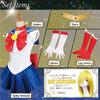 Fujitatsu Halloween Cosplay Size Sailor Costume, L, Costume, Adult, ISHO-18LMOON