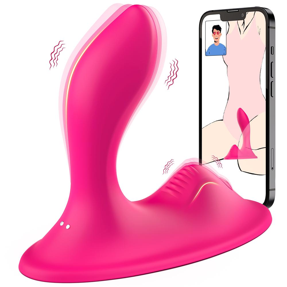 Clitoris Stimulator Vibrator APP Control Women Wearable Clit Stimulator Massage Female Magnetic Panties Wear Sex Toys for Adults