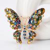 Schmetterling Strass Bunte Metall Revers Brosche Pin Mode Schmuck Frauen Geschenk