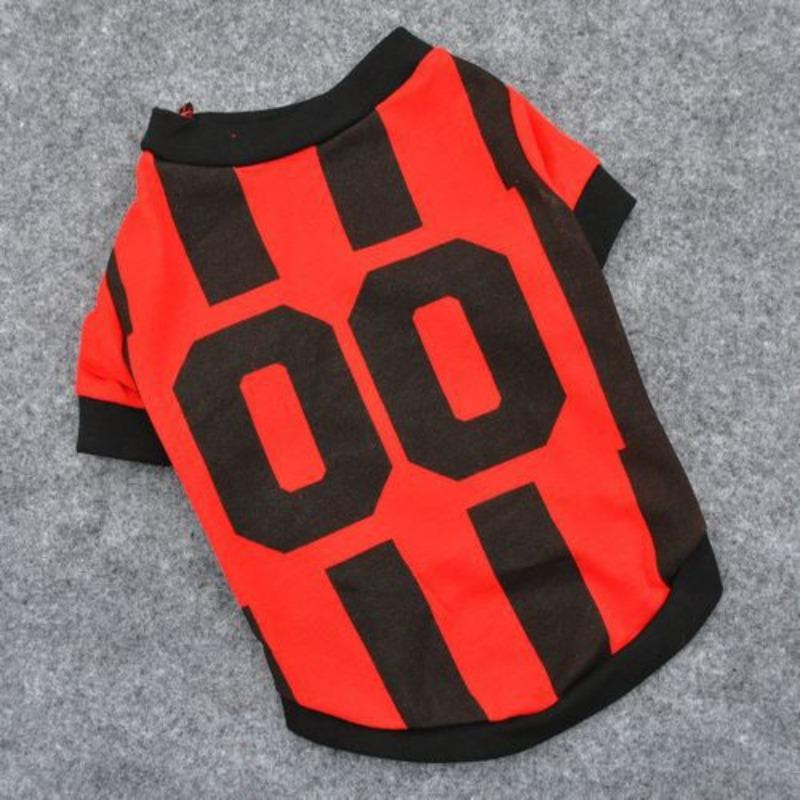 Haustierkleidung Welpenkleidung Klassischer Jersey-Stil Sportlicher Stil