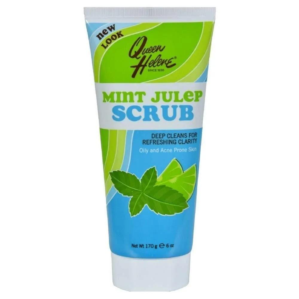 QUEEN HELENE Mint Julep Facial Scrub 170g (6 oz) 3-Pack
