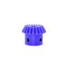 1:2 Nylon Bevel Gear 1M 15/30 20/40 Teeth 90 Degree Plastic Spur Bevel Gear BULE