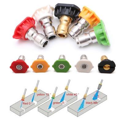 Super High Pressure Washer Nozzle Fan-shaped Quick Connect Car Wash Water Gun Nozzle