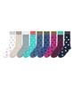 PARTIMENTO WOMEN Dot Socks_9 Colors