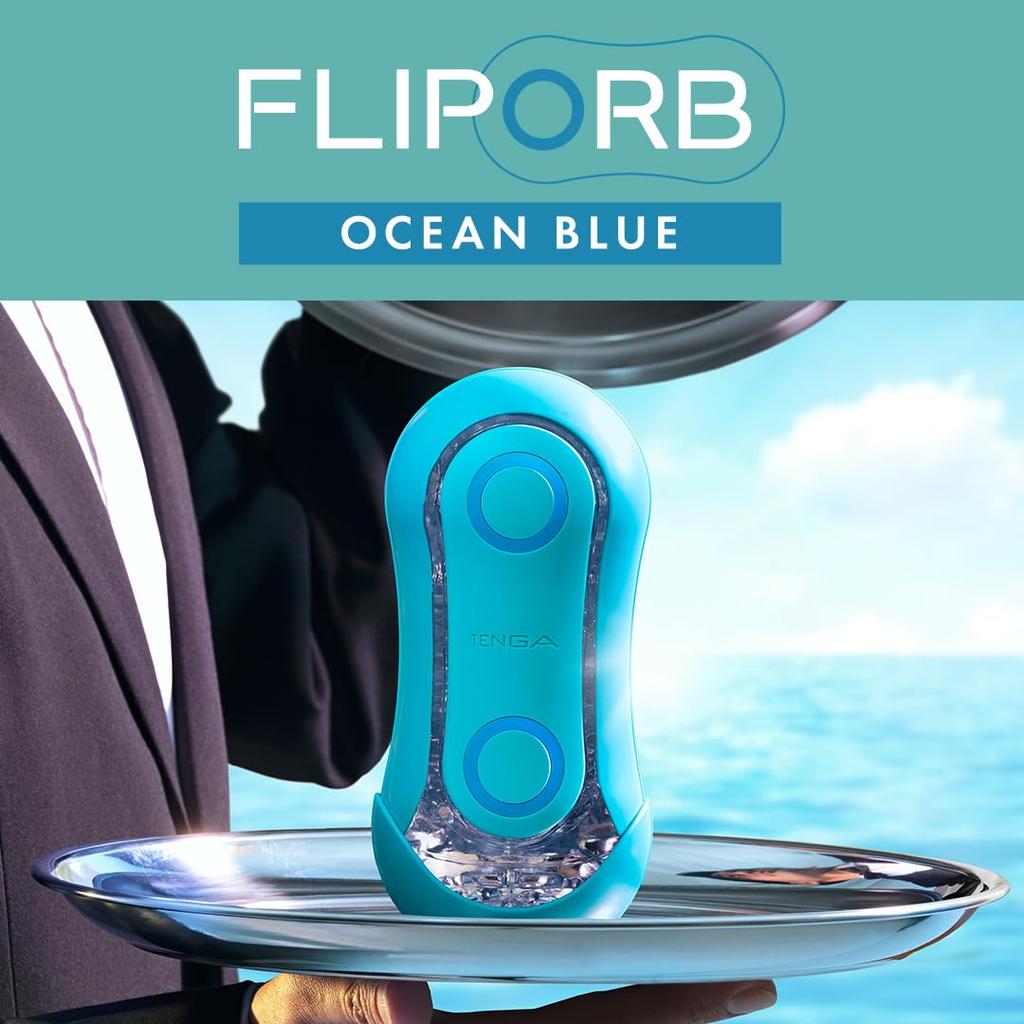 TENGA FLIP ORB PASTAIO OCEAN BLUE TENGA FLIP ORB PASTAIO OCEAN BLUE Relaxing plump mini lotion repeating type entanglement, stimulation, included,
