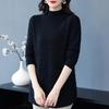 Sweater for Women Autumn Winter Thickened Warm Knitted Stretchy Long Sleeve Oversize Tops