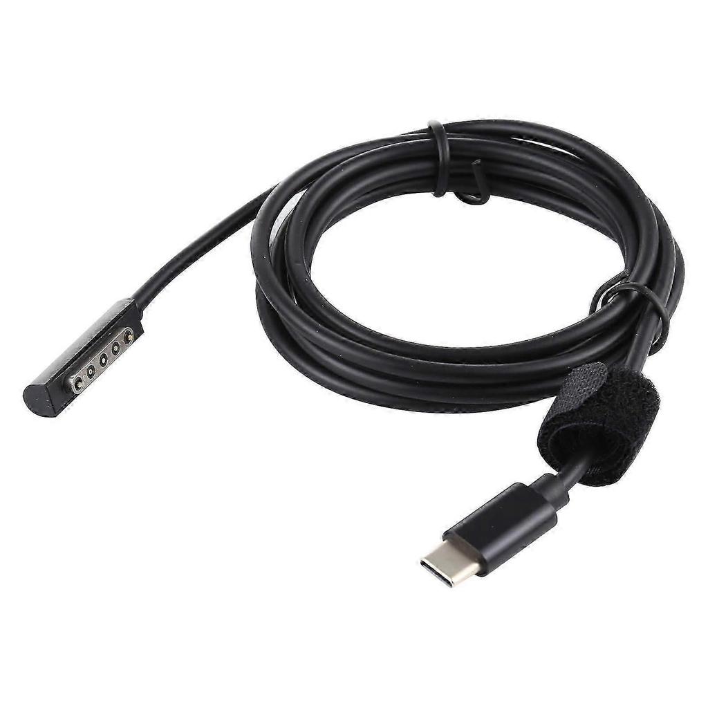 USB-C / Typ-C Netzteil PD 65W Schnellladekabel für Microsoft Surface Pro 2, Kabellänge: 1,5 m