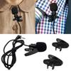 10-Piece C-Shaped Lavalier Microphone Clips, Mini Microphone Clips for Shirt Lapel Microphones, Recording, Earphone Cable Clips, 8.5mm Inner Diameter