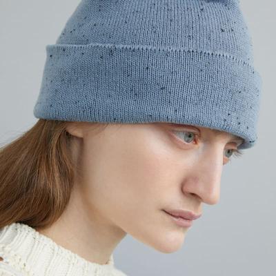 AWESOME NEEDS CONFETTI KNIT HAT_BLUE
