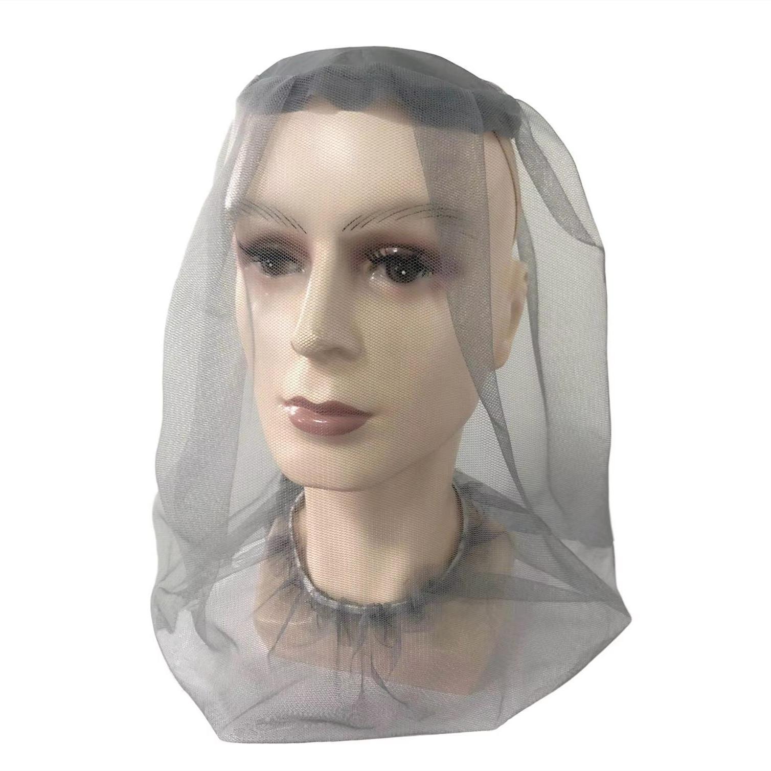 

Маска для ночной рыбалки на открытом воздухе, сетчатая маска от насекомых и комаров, рыболовная солнцезащитная маска, шляпа против пчел, рыболовные принадлежности серый