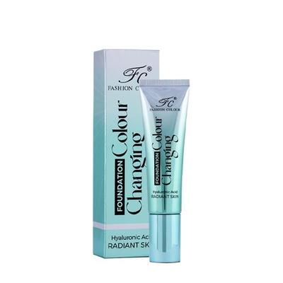 Fond de Teint Changeant de Couleur Fashion Colour | Infusé d'Acide Hyaluronique | Fond de Teint Changeant de Couleur Impeccable au Fini Satiné (IVOIRE, 40g)