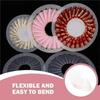9cm 12cm 15cm Rosette Maker Ribbon Flowers DIY Ribbon Flower Making Tool Clear Tabletop Figurines Fabric Flower Maker Crafting