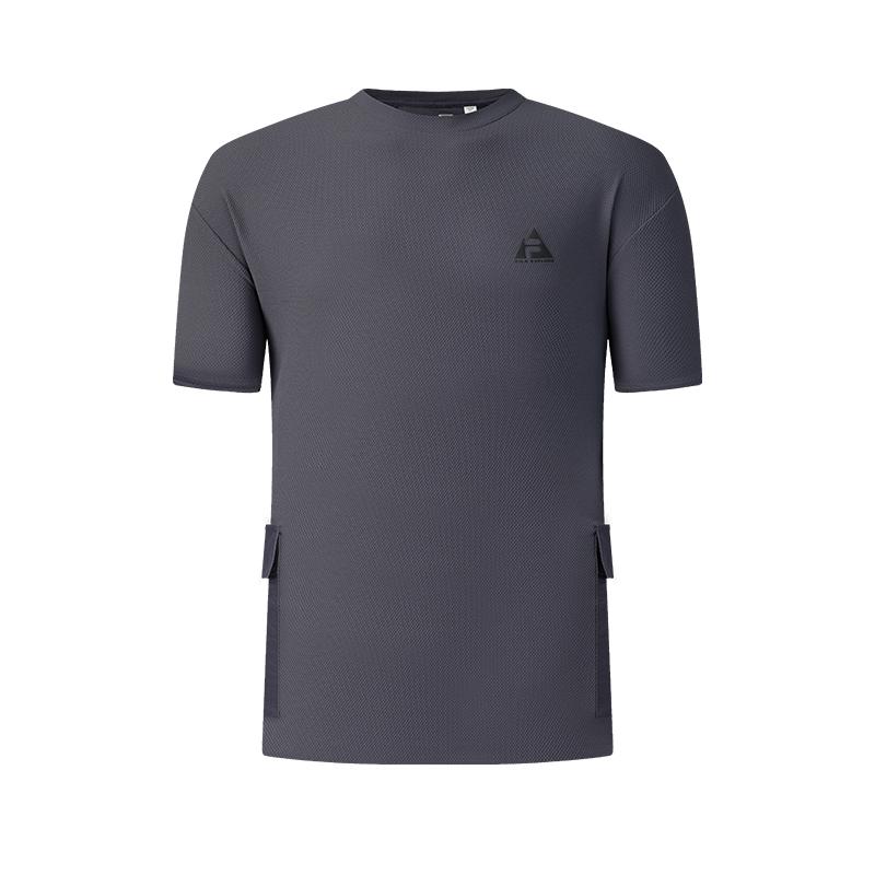 FILA Explore Moisture-Wicking Versatile Trendy Casual Sports T-Shirt Men Tops Dark-Gray A11M627106FDY XL