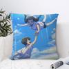 Cartoon Weathering With You Pillow Gift Home Office Decoration Pillow Bedroom Sofa Car Cushion CoverPillow Case