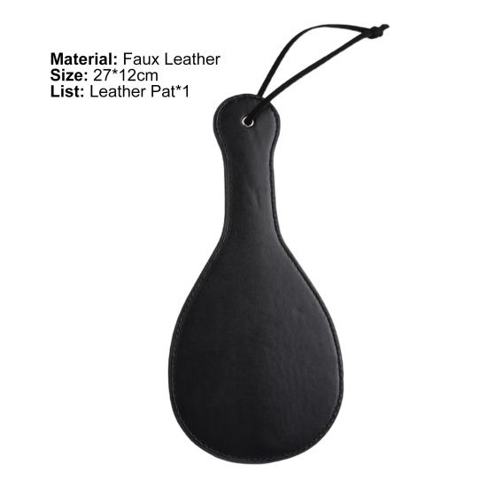 Flirting Flogger Professional Manipulate Faux Leather Sex Pleasure Flogger Whip for Adult Men