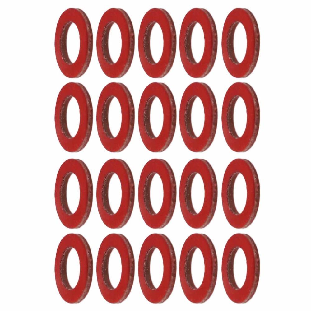 20PCS Oil Plug Gasket Lower Unit Oil Drain Plug 90430‑08020‑00 Gasket Seal  Boat Maintenance