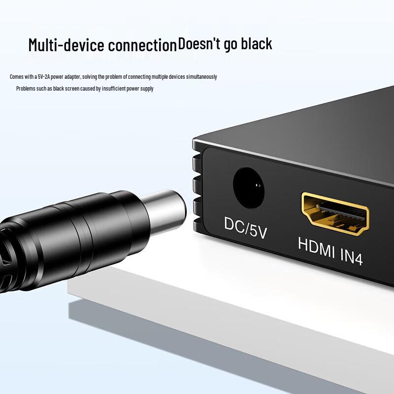 BIAZE 4K HDMI KVM Switch 4-Port