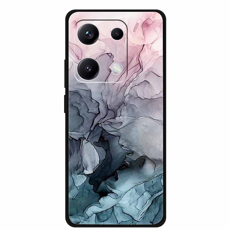 For Redmi Note 14S Case Note14S Marble Back Soft Cover Bumper TPU Phone Case For Xiaomi Redmi Note 14 S Silicone Shells Funda