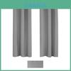 Polyester Blackout Curtains With High Light Blocking For Modern Home Living Room Decor