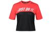 Drop Shoulder Sleeve T Shirt Women's Remnant AJ8663-850
