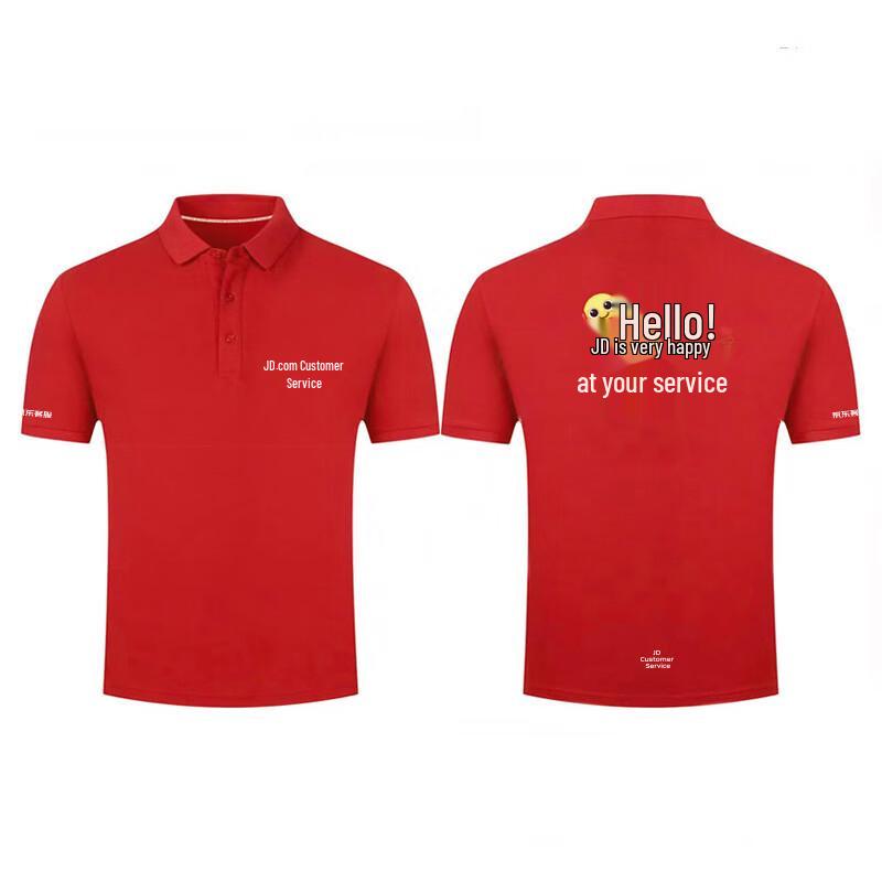 JOY&DOGA Summer Short-Sleeved Polo Shirt L