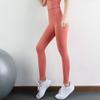 Naked Sports Tight Fit High Waisted Compression Pants One-Piece Seamless Fitness Outerwear Yoga Pants For Women