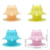 Silicones Pet Milk Bottle For Small Animals With Multiple Nipples Size Secure Suction Base Design